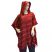 Super Soft Hooded Ponchos - Crimson