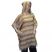 Super Soft Hooded Ponchos - Cream Rainbow