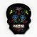 Sugar Skull Resin Ashtray - Black