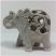 Soapstone Elephant Statuette - Medium