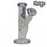 Image 1 of Chongz 'F*ck Button' 20cm Ice Twist Glass Bong