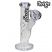 Image 4 of Chongz 'F*ck Button' 20cm Ice Twist Glass Bong