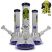 Chongz Dead Head 'Day of the Dead' 30 cm Glass Bong - Blue