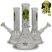 Chongz Dead Head 'Day of the Dead' 30 cm Glass Bong - White