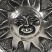 Image 5 of Sun Face Metal Incense Holder