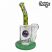 Chongz 'Hood Rat' 25cm Glass Bong - Green