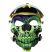 Image 4 of Skull with Shades Gas Mask Bong
