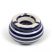 Image 1 of Round Duo Stripes Ceramic Ashtray