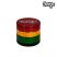 Image 3 of Chongz 'Dragon Fire' Rasta 4-Part Metal Sifter Grinder