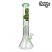 Chongz 'Melvin' 35cm Glass Percolator Bong - Milk Green