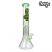 Chongz 'Melvin' 35cm Glass Percolator Bong - Milk Green