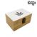 Chongz Bamboo Rolling Box - Medium - White Leaf