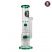 Basil Bush Heavy Duty Double Percolator Glass Bong - Green