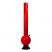60cm Acrylic Bubble Bong - Solid Red