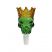 Jaxx USA 'Crown of Creation' Green Glass Bowl - 14mm