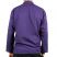 Image 2 of Plain Purple Cotton Grandad Shirt
