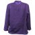 Image 4 of Plain Purple Cotton Grandad Shirt
