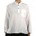 Plain White Cotton Grandad Shirt - XL