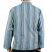 Image 4 of Striped Blue & Green Grandad Shirt