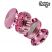 Chongz 'Big Big Love' 90mm 4-Part Sifter Grinder - Pink