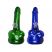 Image 1 of Coloured Glass Cock Bong