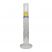Image 2 of HALF BAKED 'Twain Set' 40cm Glass Lean Back Bong