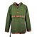 Army Green Bhutan Trimmed Jacket - Medium