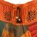 Image 4 of Orange  Patchwork Harems