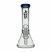 Cheeky One Sci-Fi 'Horizon' Glass Bong - Blue