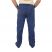 Image 2 of Shayma Blue Stonewash Cotton Trousers