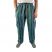 Seersucker Cargo Combat Trousers - Blue/Green - Large