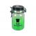 Headchef Two-Tone Glass Clip Top Storage Jars - Green - Large (240ml)