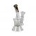 Image 1 of Cool Krew Glass Travel Bong with Showerhead Percolator 14 cm
