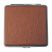 Faux Leather Cigarette Case - Brown