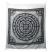 Image 1 of Black & White Elephant Bedspread