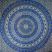 Elephant Mandala Bedspreads - Blue