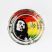 The Bob Marley Collection Glass Ashtrays - Bob Marley Flag