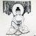 Image 2 of Black & White Buddha Bedspreads